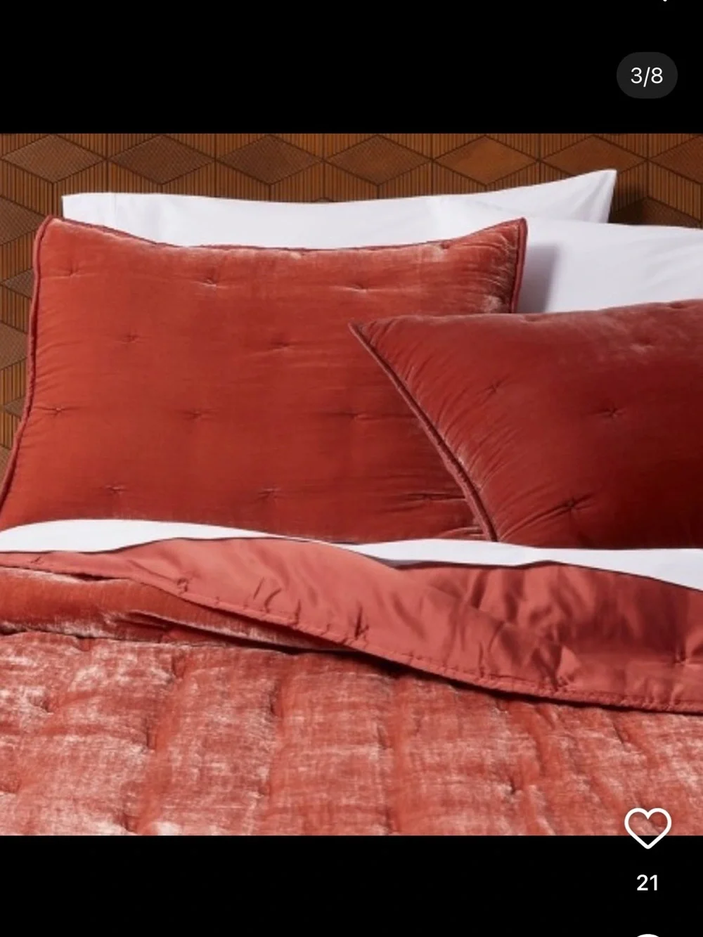 Opalhouse Jungalow F/Q 3-Piece Set , Velvet Tufted Stitch Quilt Set in Bronze